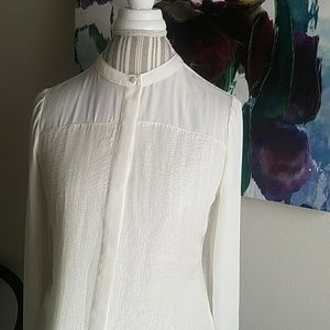 White House Black Market Sheer blouse